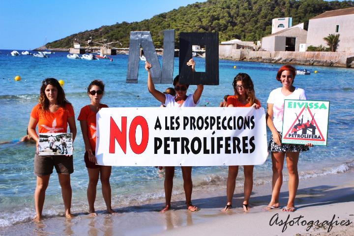 NO! To oil drilling in Ibiza!