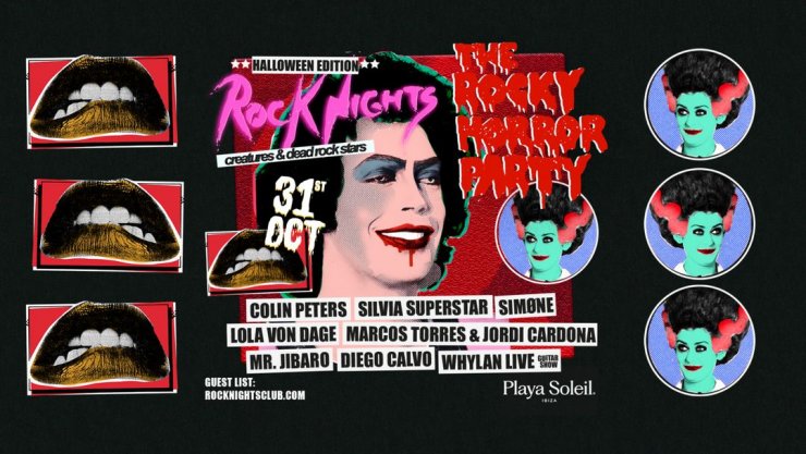 Rock Nights presents The Rocky Horror Party | Playa Soleil