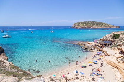 Grandi spiagge per nudisti a Ibiza e Formentera