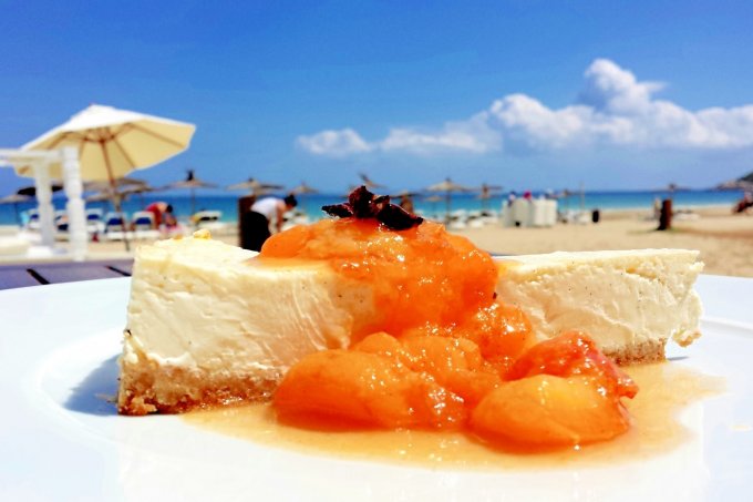 Sands Restaurant and Beach Bar - Apricot Cheesecake