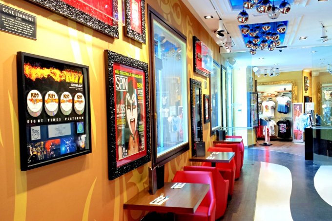 Hard Rock Cafe, Ibiza - rock star memorbilia