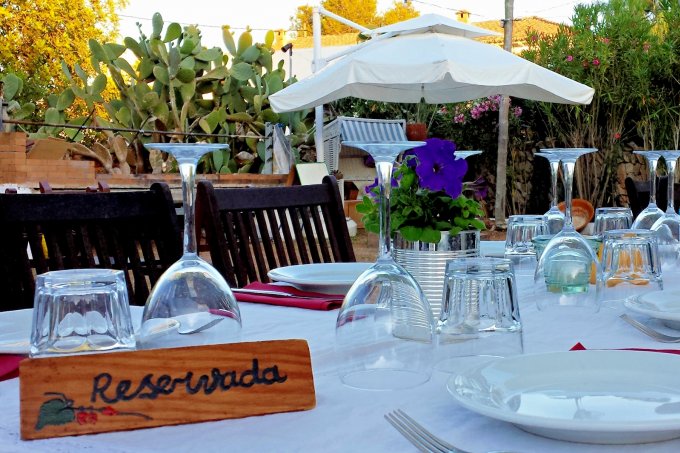 Sa Cornucopia Restaurant, Santa Gertrudis, Ibiza - al fresco