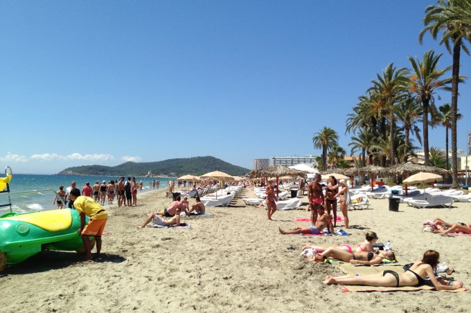 Playa d'en Bossa, Ibiza by Spotlight