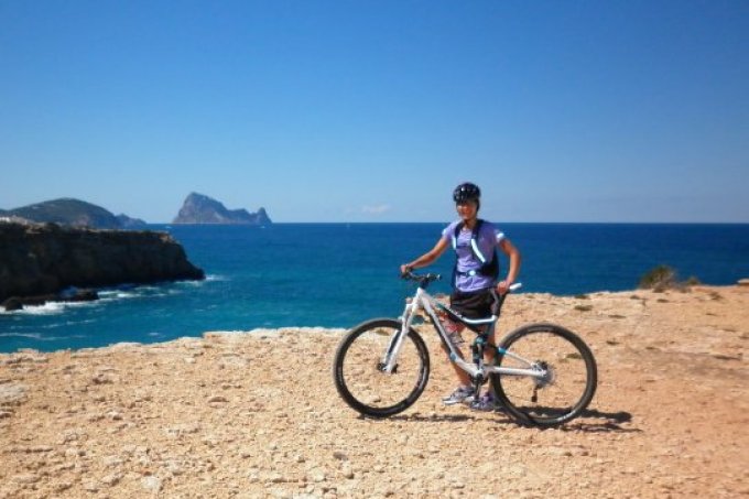 guided mountain bike tour Ibiza